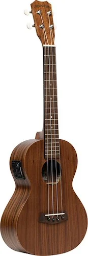 Electro-acoustic traditional tenor ukulele with acacia top