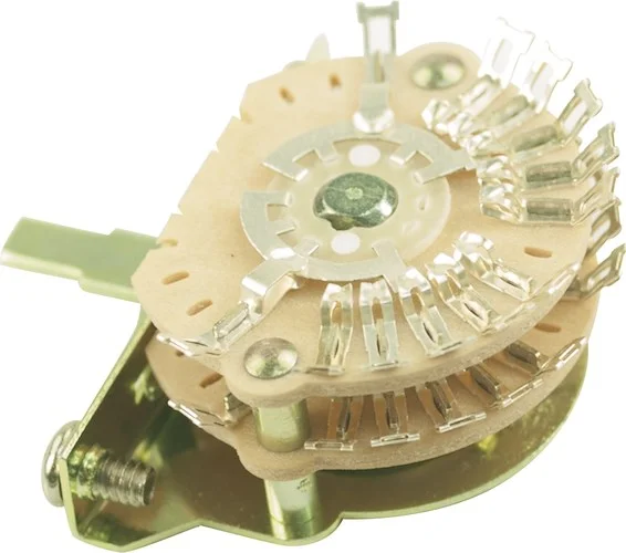 Electroswitch Oak Grigsby 4 Pole Double Wafer Blade "Super" Switch 5 Position Outward Terminals (1)