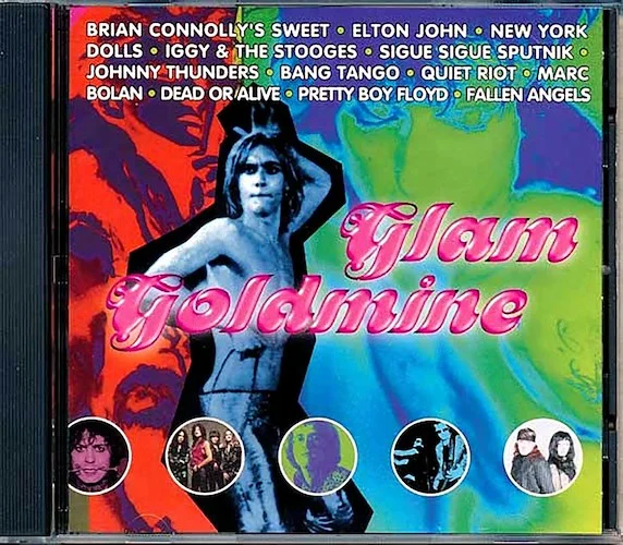 Elton John, Iggy & The Stooges, Quiet Riot, Etc. - Glam Goldmine (marked/ltd stock)