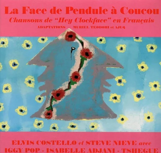 Elvis Costello Et Steve Nieve - La Face De Pendule A Coucou (Reimaging Of Hey Clockface In A French Style) (ltd. ed.) (neon coral vinyl)