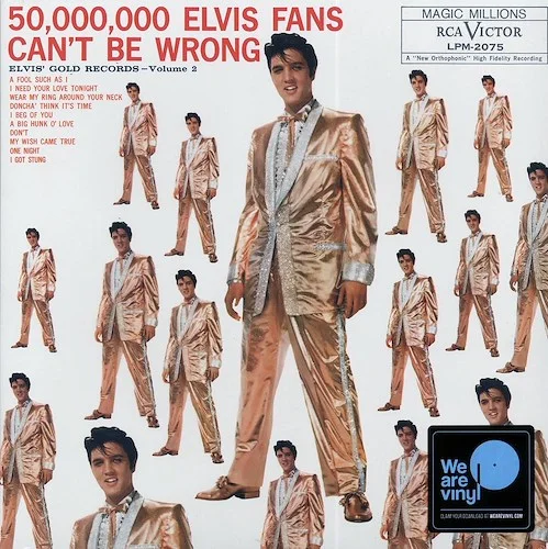 Elvis Presley - 50,000,000 Elvis Fans Can't Be Wrong: Elvis' Gold Records Volume 2 (incl. mp3)