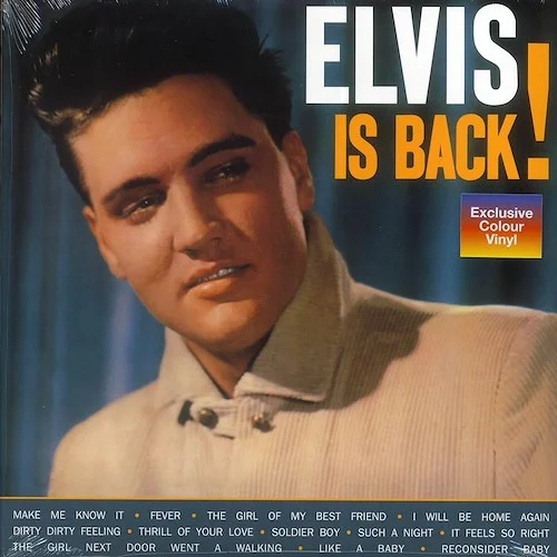 Elvis Presley - Elvis Is Back! (blue vinyl)