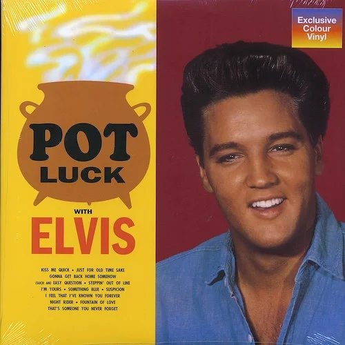 Elvis Presley - Pot Luck With Elvis (red vinyl)