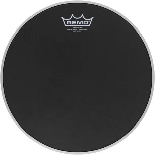 Emperor® Black Suede™ Crimplock® Tenor Drumhead, 12"