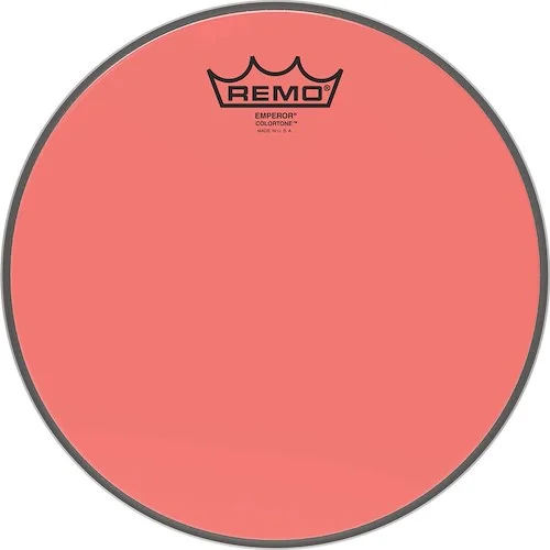 Emperor Colortone batter drumhead, red, 10"