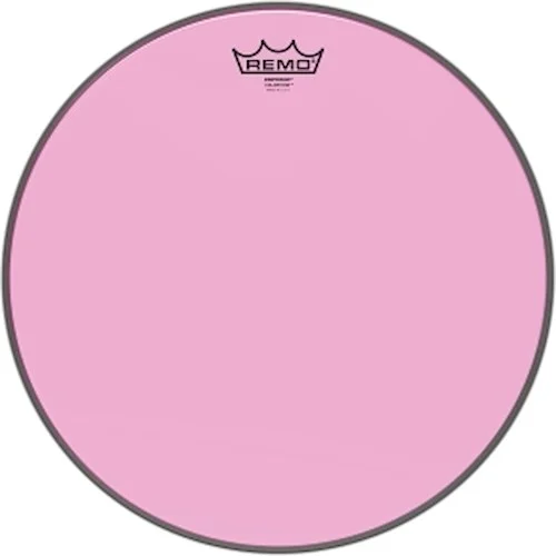 Emperor Colortone(TM) Pink Drumhead - Tom Batter 15”
