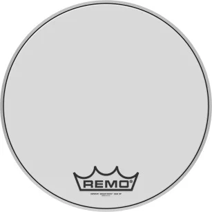 Emperor® Smooth White™ Crimplock® Bass Drumhead, 18"