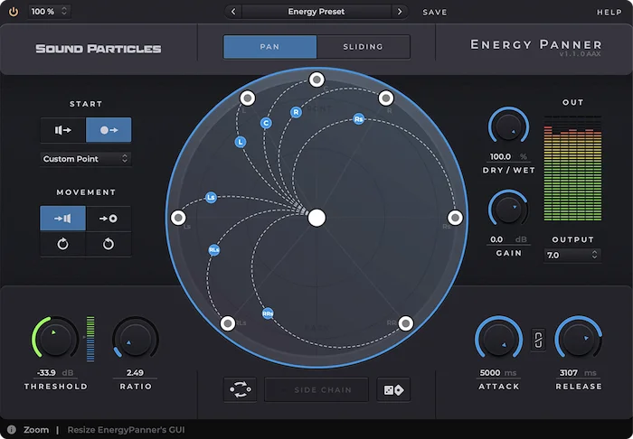 Energy Panner (Download)<br>Energy Panner Plug In