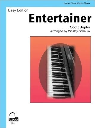 Entertainer: Schaum Level Two Piano Solo