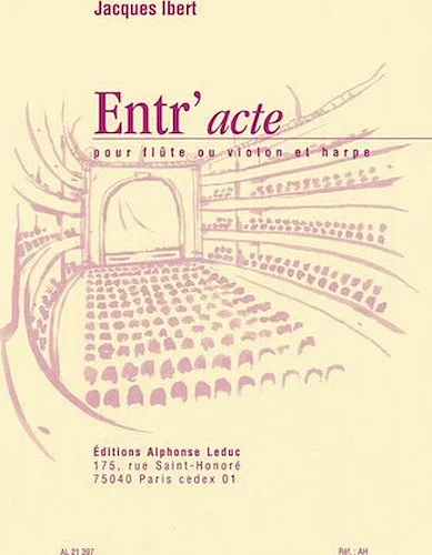 Entr'acte (flute And Harp)
