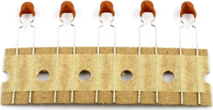 Allparts .001 MFD Ceramic Disc Capacitors<br>Pack of 5