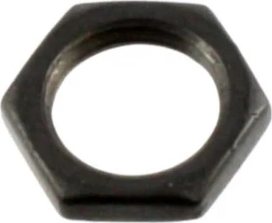 Allparts Nuts for US Potentiometers and Jacks<br>Black, Pack of 100