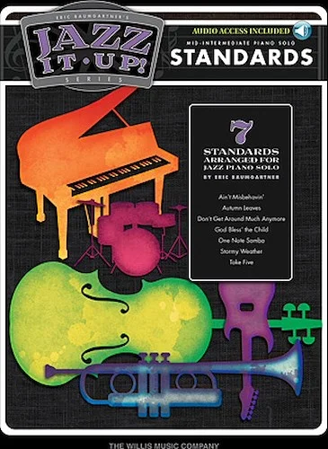 Eric Baumgartner's Jazz It Up! - Standards - Book/Audio - Seven Standards Arranged for Jazz Piano Solo