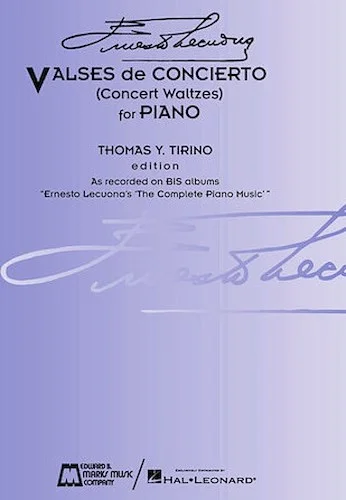 Ernesto Lecuona - Valses De Concierto - Concert Waltzes for Piano