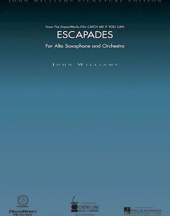 Escapades (from Catch Me If You Can) - (Alto Saxophone and Orchestra)