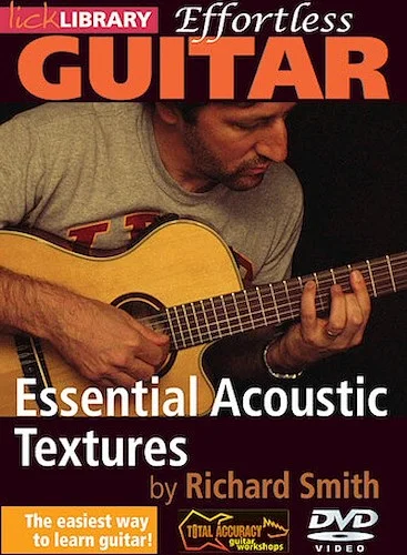 Essential Acoustic Textures - Effortless Guitar Series