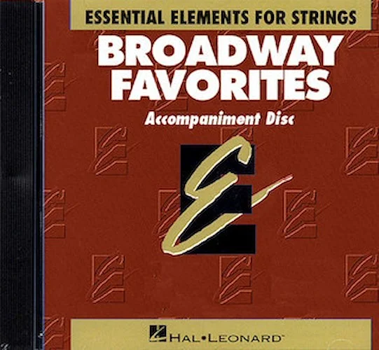 Essential Elements Broadway Favorites for Strings - CD