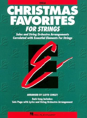 Essential Elements Christmas Favorites for Strings