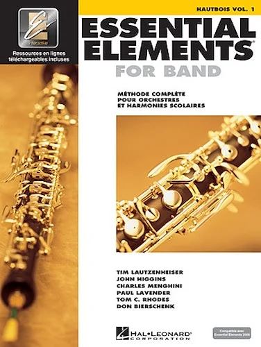 Essential Elements for Band avec EEi - Vol. 1 - Hautbois