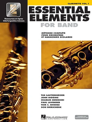 Essential Elements for Band avec EEi - Vol. 1 - Clarinette