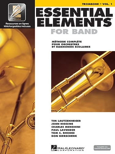 Essential Elements for Band avec EEi - Vol. 1 - Trombone (Bass Clef)