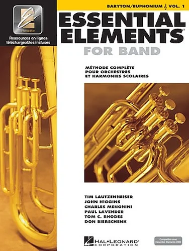 Essential Elements for Band avec EEi - Vol. 1 - Baryton/Euphonium (Treble Clef)