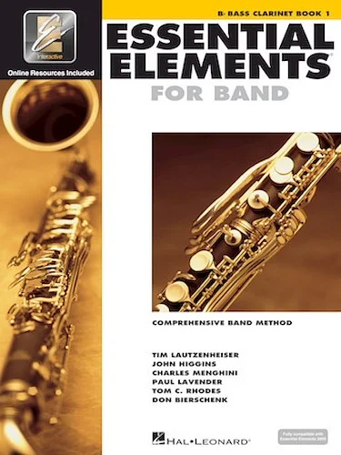 Essential Elements for Band - Bb Bass Clarinet Book 1 with EEi