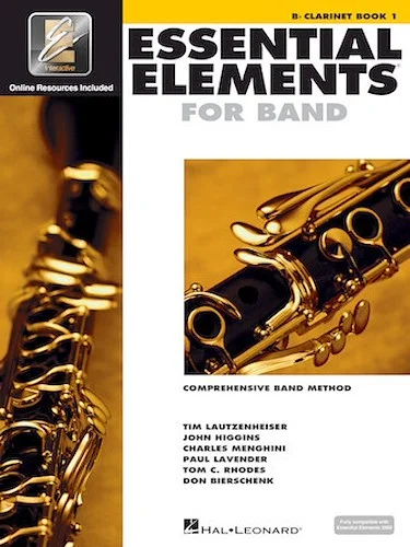 Essential Elements for Band - Bb Clarinet Book 1 with EEi