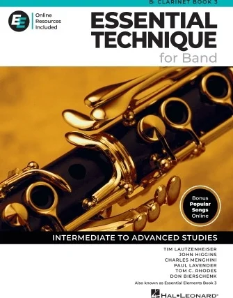 Essential Elements for Band - Bb Clarinet Book 3 with EEi