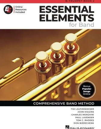 Essential Elements for Band - Bb Trumpet Book 2 with EEi