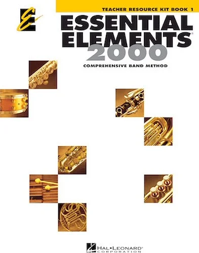 Essential Elements for Band, Book 1 - Teacher Resource Kit with CD-ROM