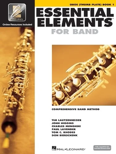 Essential Elements for Band - Book 1 with My EE Library - Thumb Plate Oboe