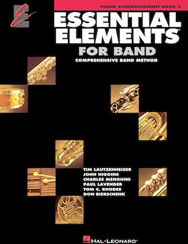 Essential Elements for Band - Book 2 - Piano Accompaniment