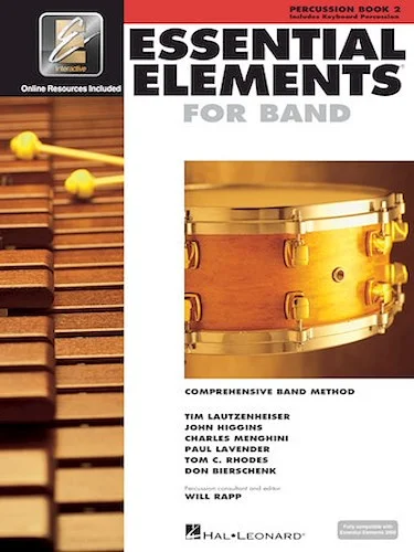 Essential Elements for Band - Book 2 with EEi - Percussion/Keyboard Percussion