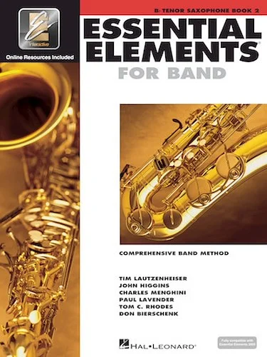 Essential Elements for Band - Book 2 with EEi - Bb Tenor Saxophone