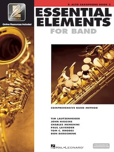 Essential Elements for Band - Book 2 with EEi - Eb Alto Saxophone