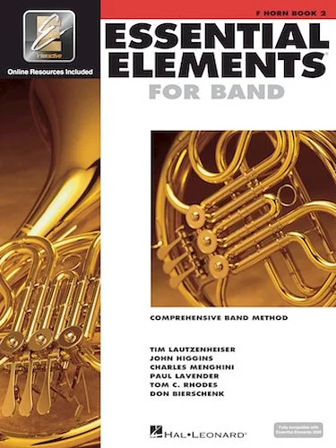 Essential Elements for Band - Book 2 with EEi - F Horn