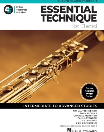 Essential Elements for Band - Eb Alto Clarinet Book 3 with EEi