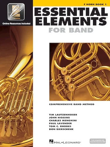 Essential Elements for Band - F Horn Book 1 with EEi