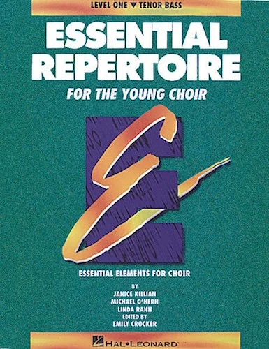 Essential Repertoire for the Young Choir - (Essential Elements for Choir - Level 1, Tenor Bass Voices)