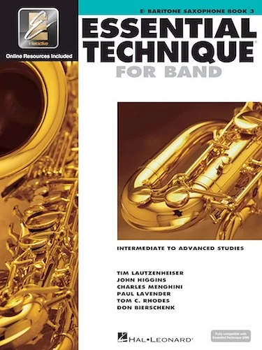 Essential Technique for Band with EEi - Intermediate to Advanced Studies - Eb Baritone Saxophone