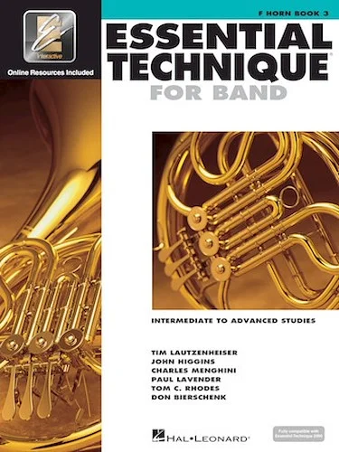 Essential Technique for Band with EEi - Intermediate to Advanced Studies - F Horn