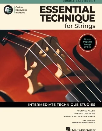 Essential Technique for Strings - Double Bass Book 3 with Online Resources