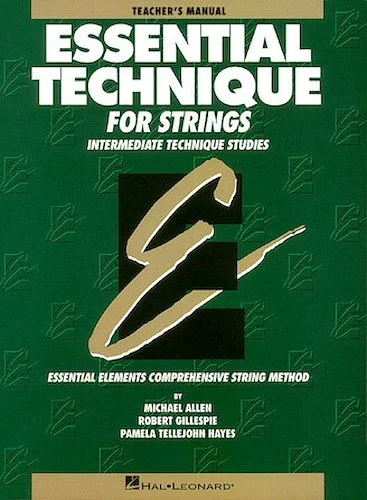 Essential Technique for Strings (Original Series) - Teacher Manual