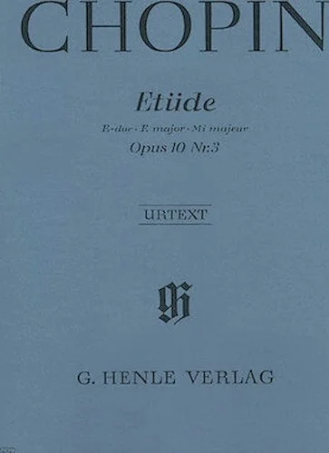 Etude in E Major Op. 10, No. 3