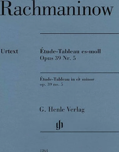 Etude-Tableau in E-flat minor, Op. 39 No. 5