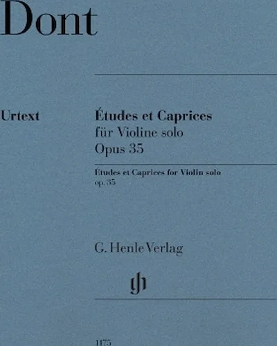 Etudes and Caprices for Violin Solo Op. 35 Image