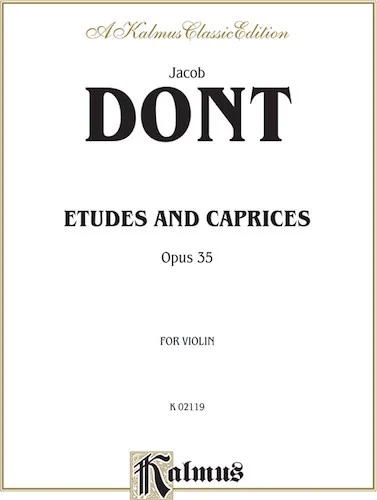 Etudes and Caprices, Opus 35