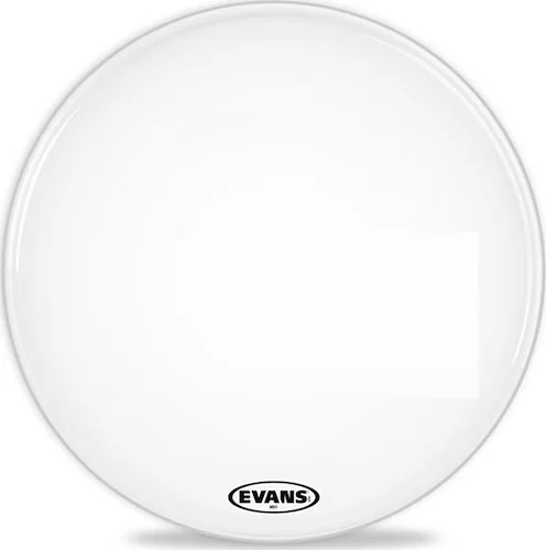 Evans MS1 White Marching Bass Drum Head, 18 Inch