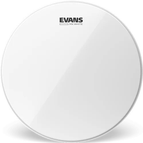 Evans MX White Marching Tenor Drum Head, 13 Inch